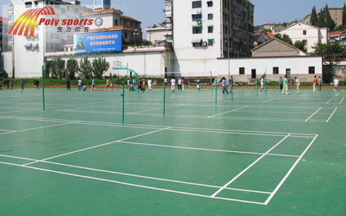 中學(xué)羽毛球場(chǎng)地建設(shè)