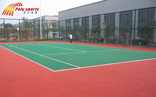 塑膠網(wǎng)球場(chǎng)