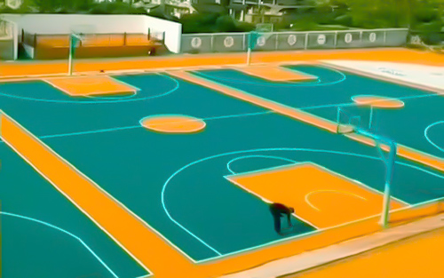 塑膠籃球場(chǎng)