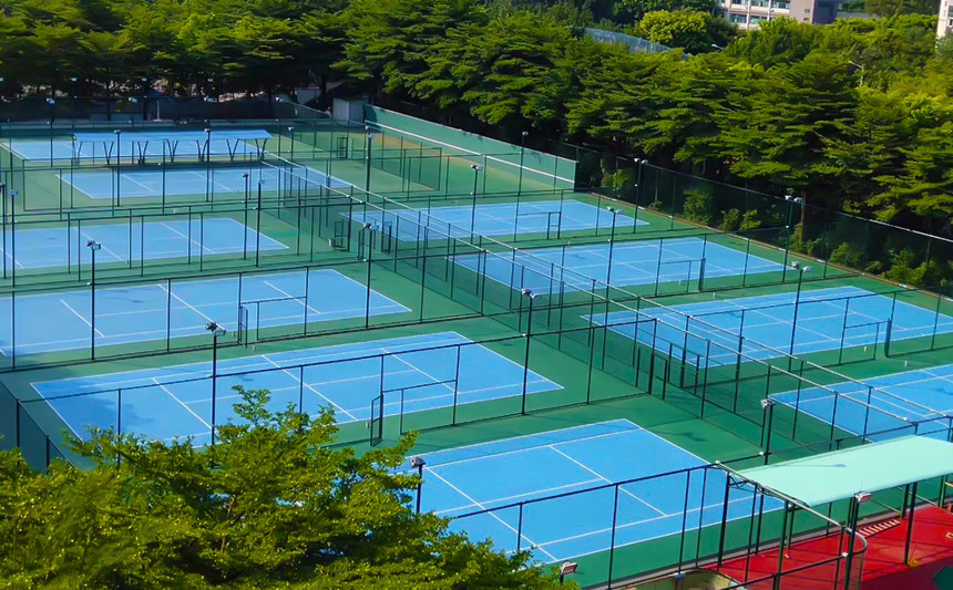 網(wǎng)球場建設公司場地