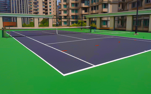 丙烯酸網(wǎng)球場