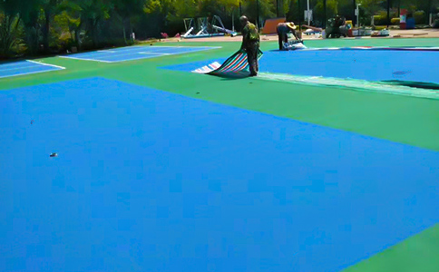 網(wǎng)球場(chǎng)建造