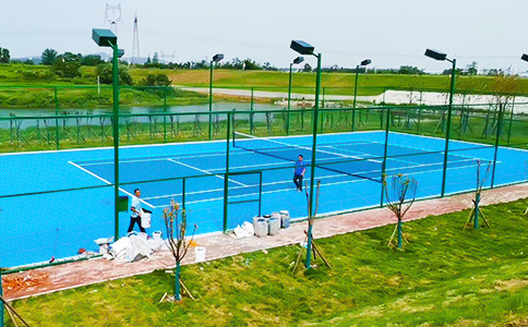網(wǎng)球場建設(shè)