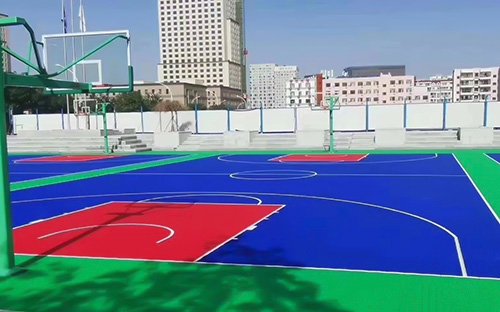 懸浮運(yùn)動(dòng)地板籃球場(chǎng)