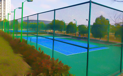 網(wǎng)球場施工