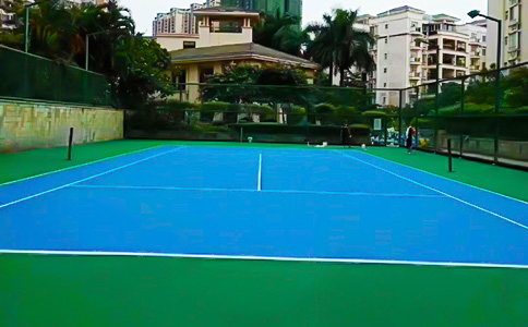 戶外網(wǎng)球場