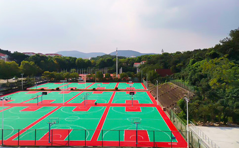 EPDM塑膠籃球場(chǎng)