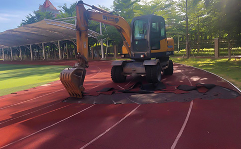 杭州塑膠跑道翻新