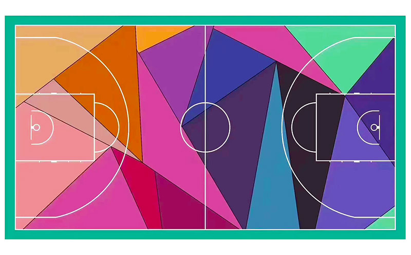 杭州籃球場(chǎng)效果圖