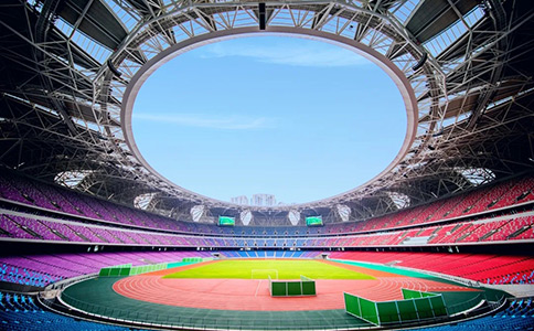 奧體中心塑膠跑道