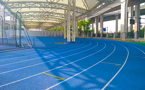 杭州市長河高級中學(xué)田徑場塑膠跑道