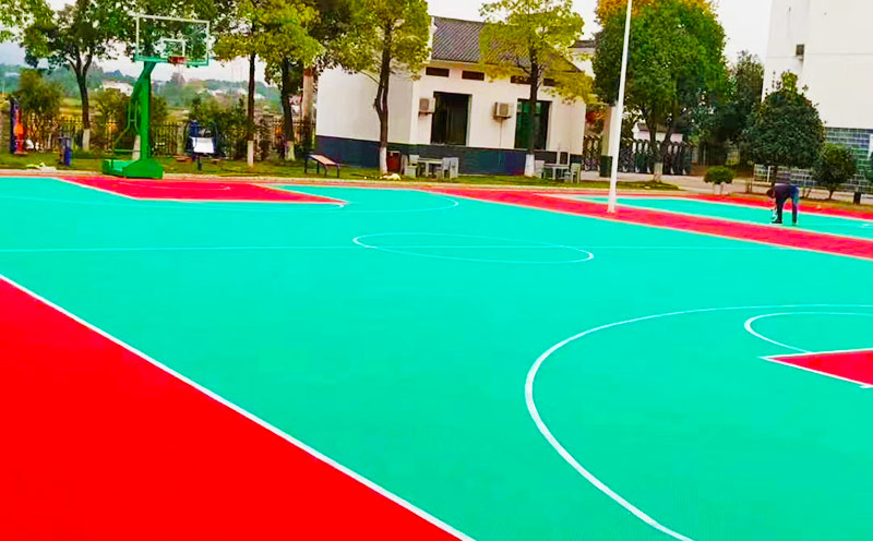 塑膠籃球場(chǎng)