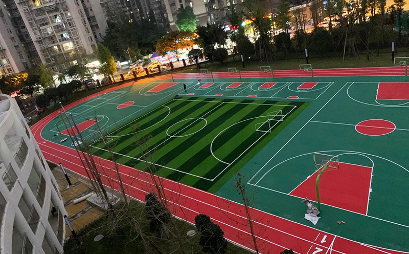 體育設(shè)施塑膠跑道