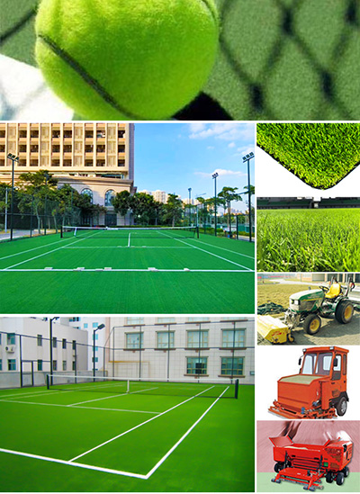 人造草坪網(wǎng)球場(chǎng)