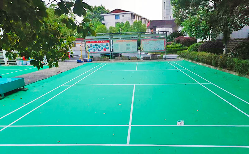 塑膠羽毛球場(chǎng)場(chǎng)