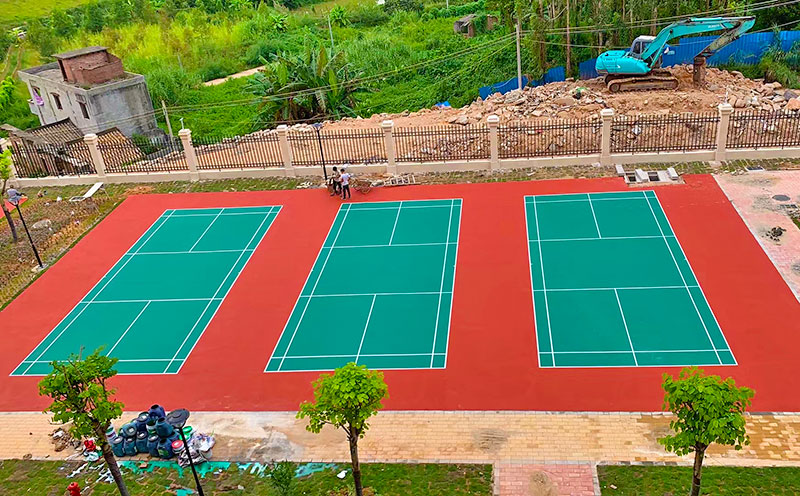 塑膠羽毛球場(chǎng)