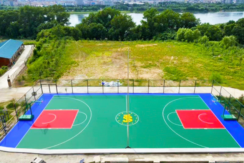 塑膠籃球場(chǎng)